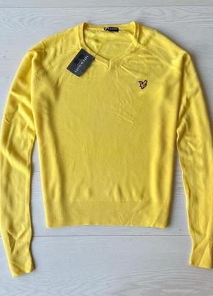 Кофта светр пуловер lyle scott