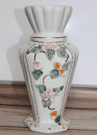 Ваза рельефная с цветами. европа (№2279)