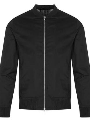 Мужская куртка rvlt bomber jacket black 7474 бомбер черная rvlt revolution