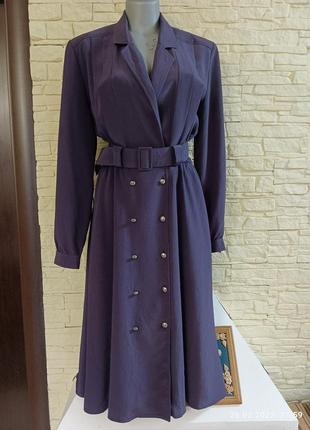 Вінтажне двобортне жіноче плаття nicki ferrari