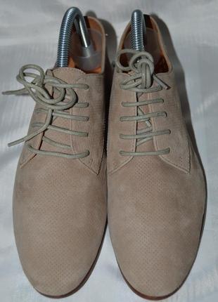 Стильние туфли броги оксфорди кожа geox размер 38, туфлі шкіра5 фото
