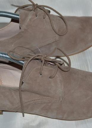 Стильние туфли броги оксфорди кожа caprice размер 39 40, туфлі шкіра7 фото