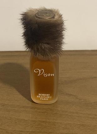 Robert beaulieu vison 7,5 мл винтажная миниатюра