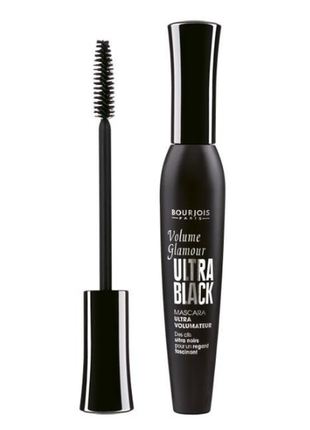 Суперобъемная тушь bourjois volume glamour ultra black2 фото