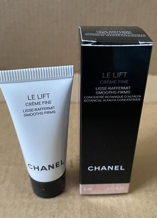 Chanel le lift creme fine зміцнюючий крем проти зморшок 5ml