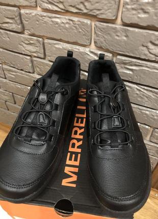 Кросівки merrell оригінал ! шкіряні для підлітка хлопця на стопу 24,5 см, us6,5, euro 37,52 фото