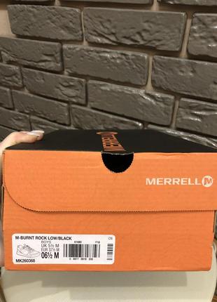 Кросівки merrell оригінал ! шкіряні для підлітка хлопця на стопу 24,5 см, us6,5, euro 37,57 фото