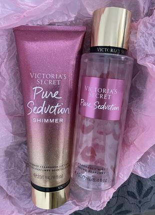 Лосьон vs: pure seduction 236ml оригинальный лосьон для тела от виктория сикрет увлажняющий крем молочко для тела с шиммером