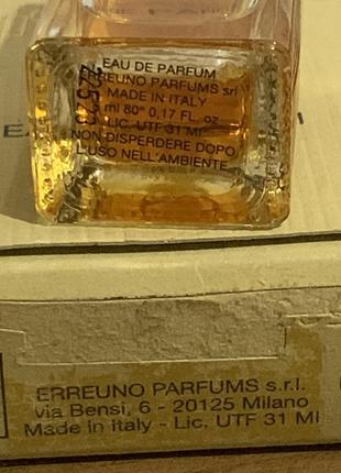 Вінтажна мініатюра erreuno di erreuno eau de parfum edp 5ml2 фото