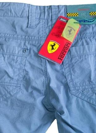 Акция, ferrari, качественные мужские брюки, slim, тонкие, акция6 фото