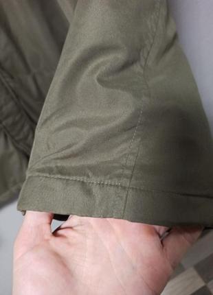 Чоловіча демісезонна куртка кольору хакі3 фото
