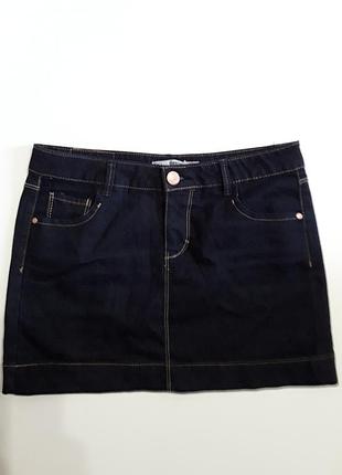 Фирменная джинсовая юбка m