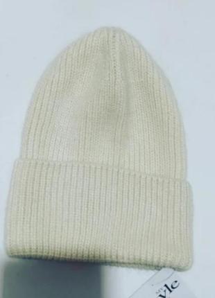 ✨🎄❄️ангоровая шапка'sansa"(экрю) 39511✨🎄❄️