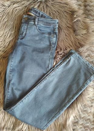 👖👖💙стильні еластичні джинси кльош висока посадка breed original5 фото