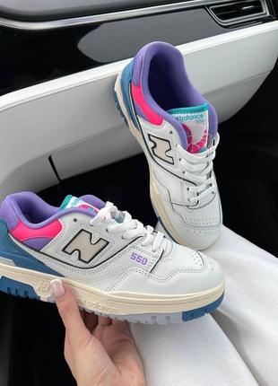 Кроссовки new balance 550 multicolor10 фото