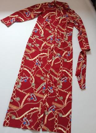 Шикарное платье халат на молнии от тм ламис