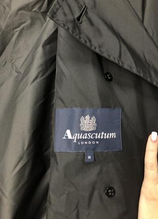 Плащ тренч женский aquascutum london m ветровка7 фото