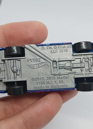 Машинка dodge charger hot wheels mattel 2018 5