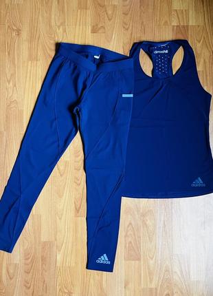 Костюм для фитнеса adidas climachill1 фото