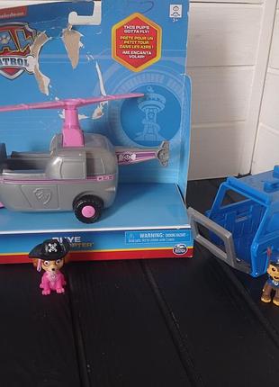 Набір щенячий патрулт скай і гонщик гелікоптер