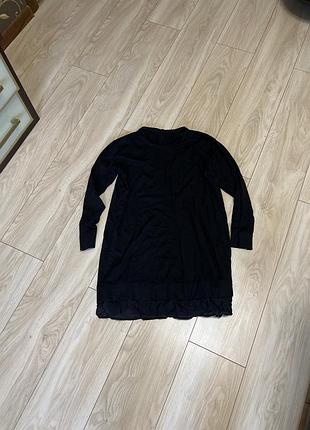 Платье 👗 женское черное красивое стильное модное теплое приятное