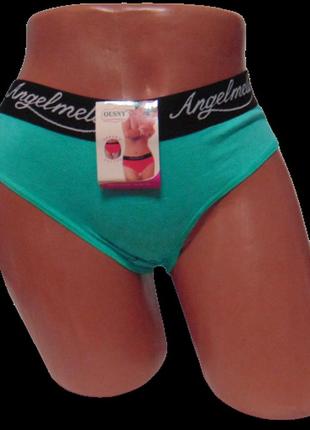 Женские трусы ousny 2224 2xl зеленые