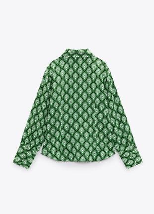 Блуза рубашка zara 4