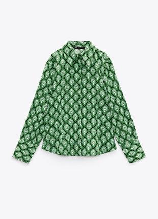 Блуза рубашка zara 3