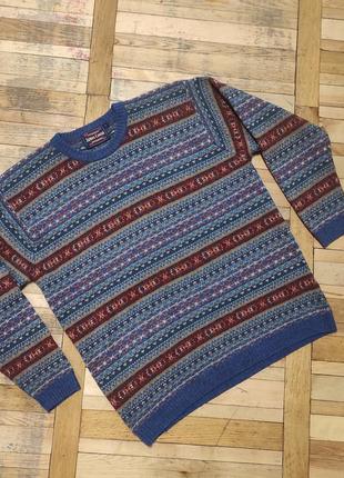Шерстяной свитер james cowan woolmark1 фото