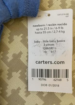 Детская футболочка carters2 фото