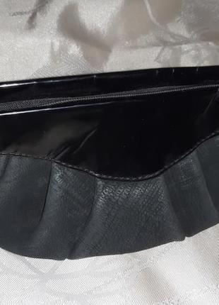 Нова шкіряна косметичка клатч в стилі coccinelle