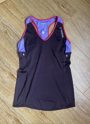 Майка с топом reebok/ топ reebok/ спортивный топ