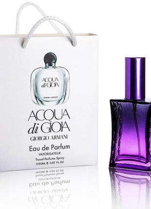 Парфюм giorgio armani acqua di gioia (армани аква ди джоя) в подарочной упаковке 50 мл.