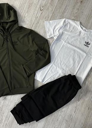 Комплект 3️⃣в1️⃣

⚫️демисезонный спортивный костюм adidas