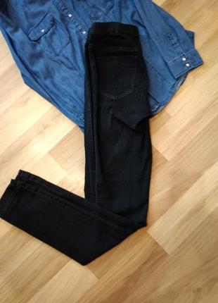 Стильные джинсы скинни с высокой посадкой,на резинке, без дефектов.4 фото