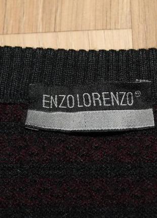Шерстяной свитер enzo lorenzo4 фото