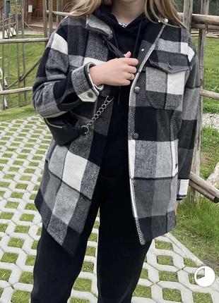Рубашка рубашка куртка в клетку