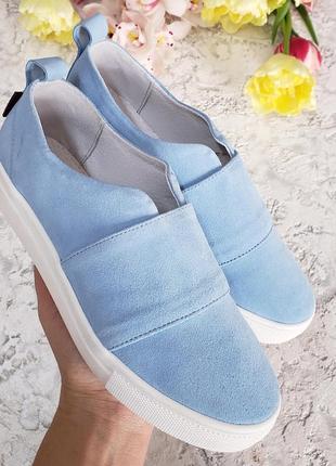 Идеальные замшевые слипоны для идеального family look матуся-донечка в наличии и под отшив💙💛🏆