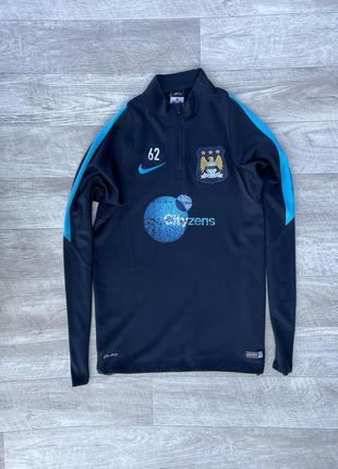 Nike кофта спортивная m/s футбольная manchester city