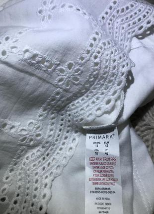 Primark топ на бретельках 100% cotton индия6 фото