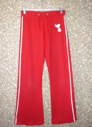 Трикотажные штаны с полосками "peanuts"