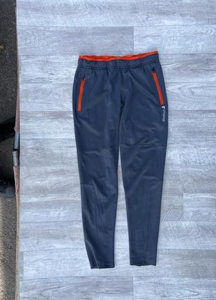 Reebok штаны футбольные s серые спортивные i6 фото
