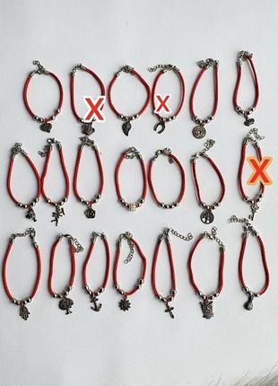 Браслет оберіг червона нитка