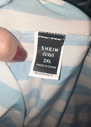 Блуза shein, размер 52-54 (art 1050.)8 фото