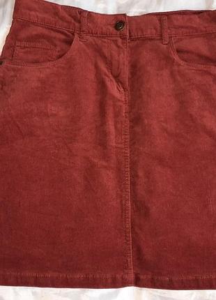 Вельветова юбка, розмір 38(44)