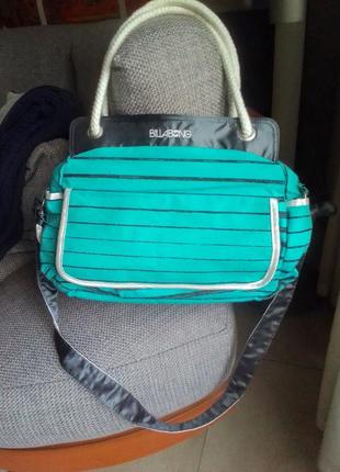 Хорошенькая сумка billabong(встралия) на теплую погоду,коттоновая1 фото