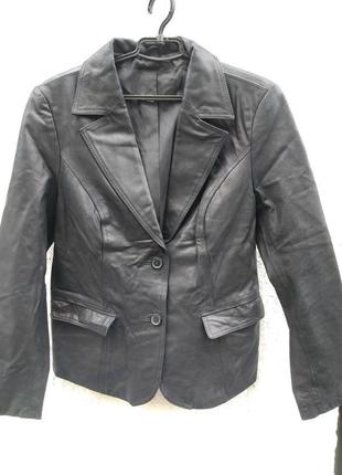 Кожаный пиджак натуральная кожа2 фото