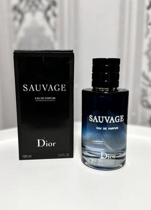 Мужские духи парфюм dior sauvage 100 ml1 фото