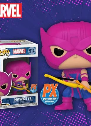 Фігурка hawkeye / оригінал / marvel funko pop 914 px exclusive
