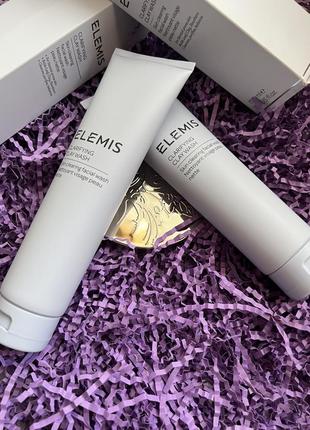 Очищающий крем для проблемной кожи на основе глины elemis clarifying clay wash